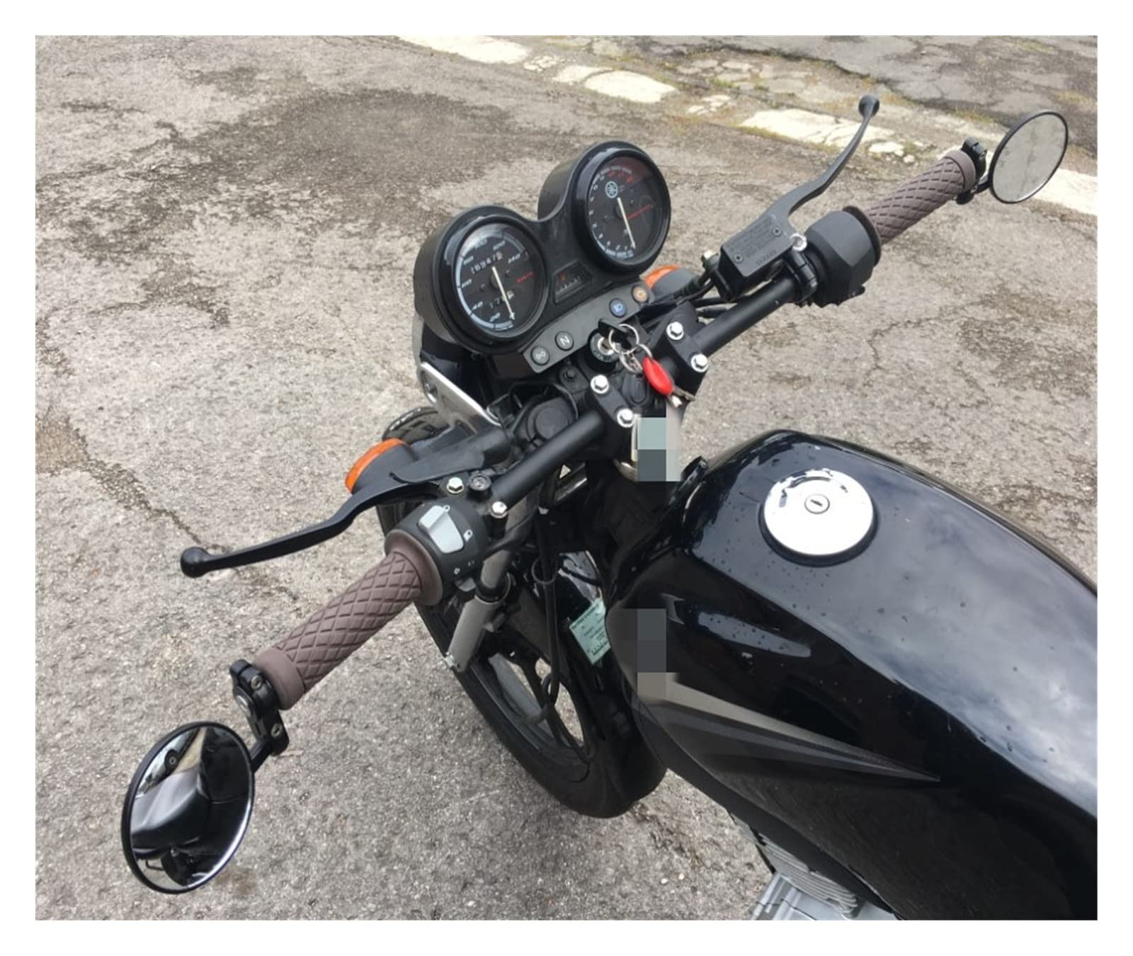 追加画像 オートバイミラー リア CFMOTO 800MT 650MT 450MT 400MT バイクサイド